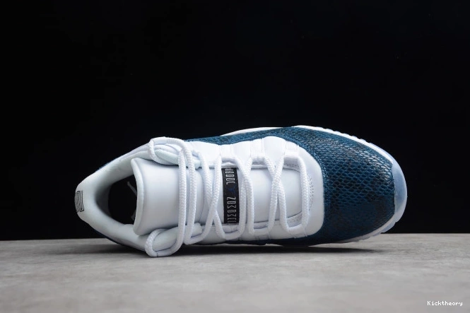 Kicktheory Blue 11 CD6846-102 Navy Low Air Jordan Snakeskin 0725